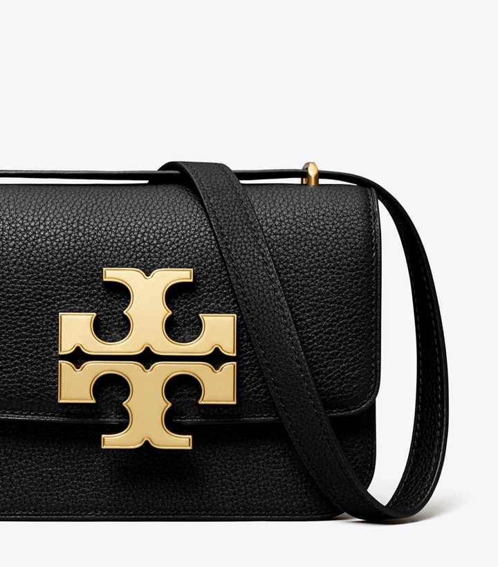 Black Tory Burch Small Eleanor Convertible Women's Shoulder Bags | GB5290UBQ