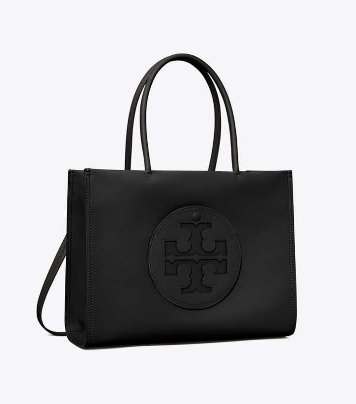 Black Tory Burch Small Ella Bio Women\'s Tote Bags | GB5720TVZ