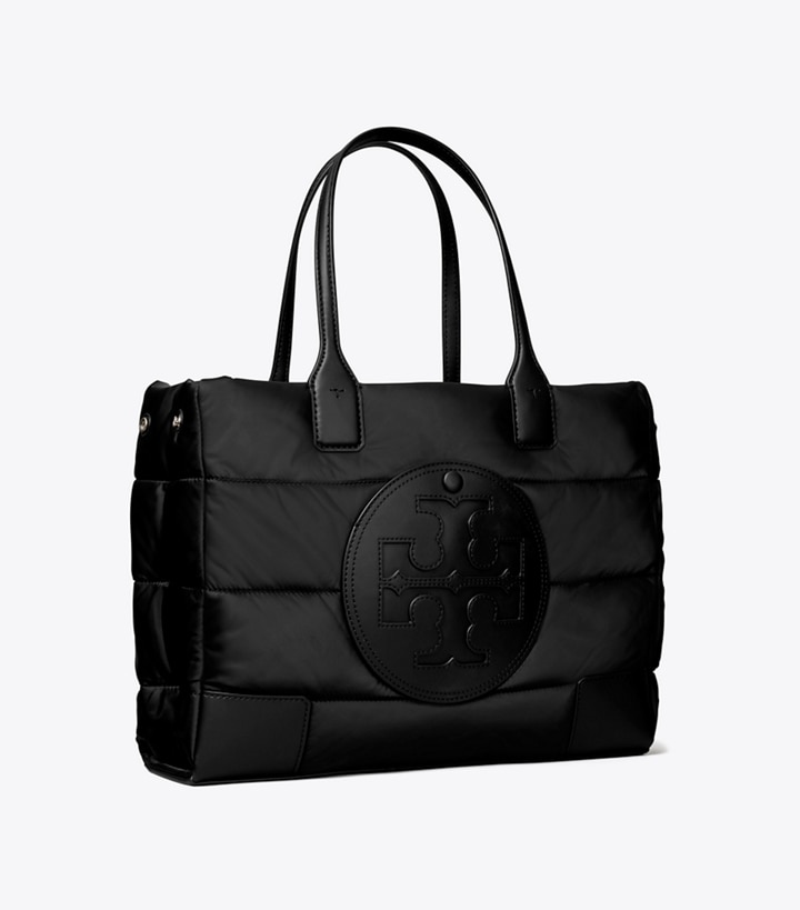 Black Tory Burch Small Ella Puffer Women\'s Tote Bags | GB6780GNM