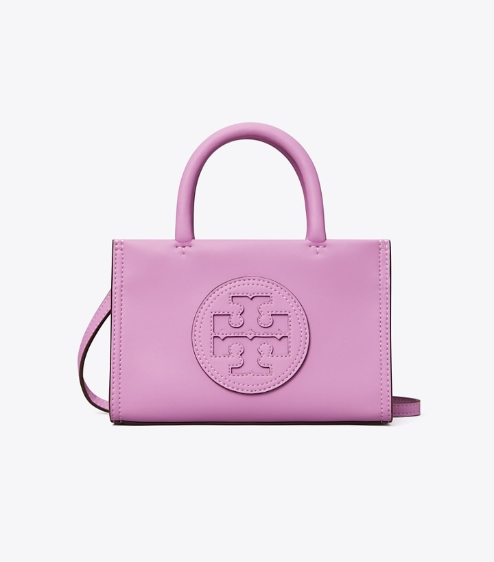 Bright Amethyst Tory Burch Mini Ella Bio Women's Tote Bags | GB7615UQC