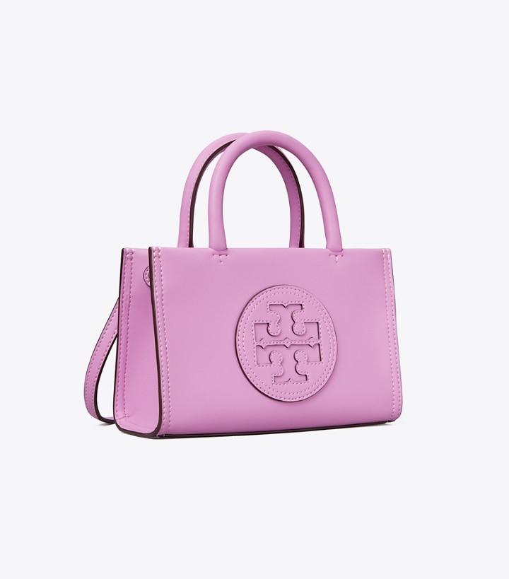 Bright Amethyst Tory Burch Mini Ella Bio Women\'s Tote Bags | GB7615UQC