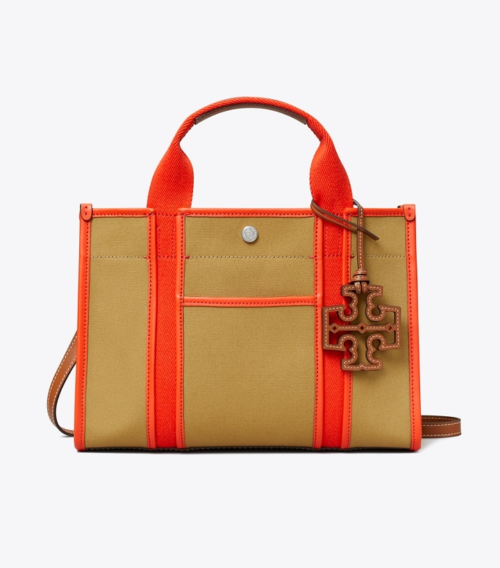 Cumin Tory Burch Small Twill Women's Tote Bags | GB0417PMZ