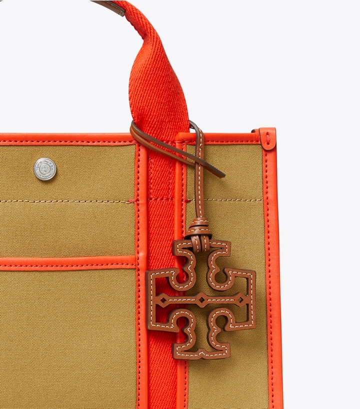 Cumin Tory Burch Small Twill Women's Tote Bags | GB0417PMZ