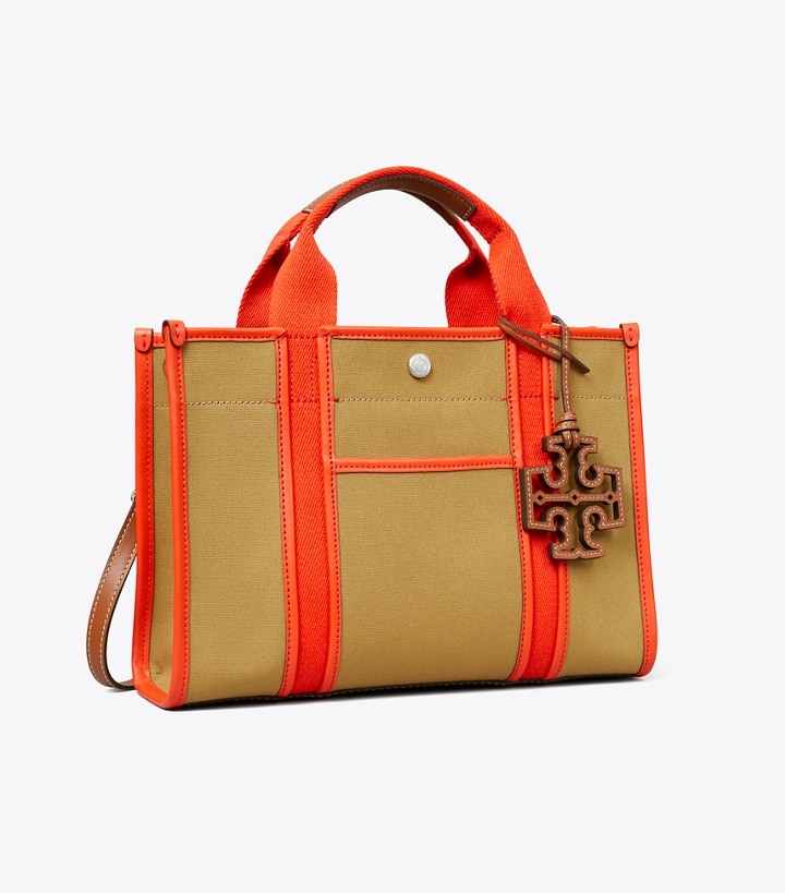 Cumin Tory Burch Small Twill Women\'s Tote Bags | GB0417PMZ