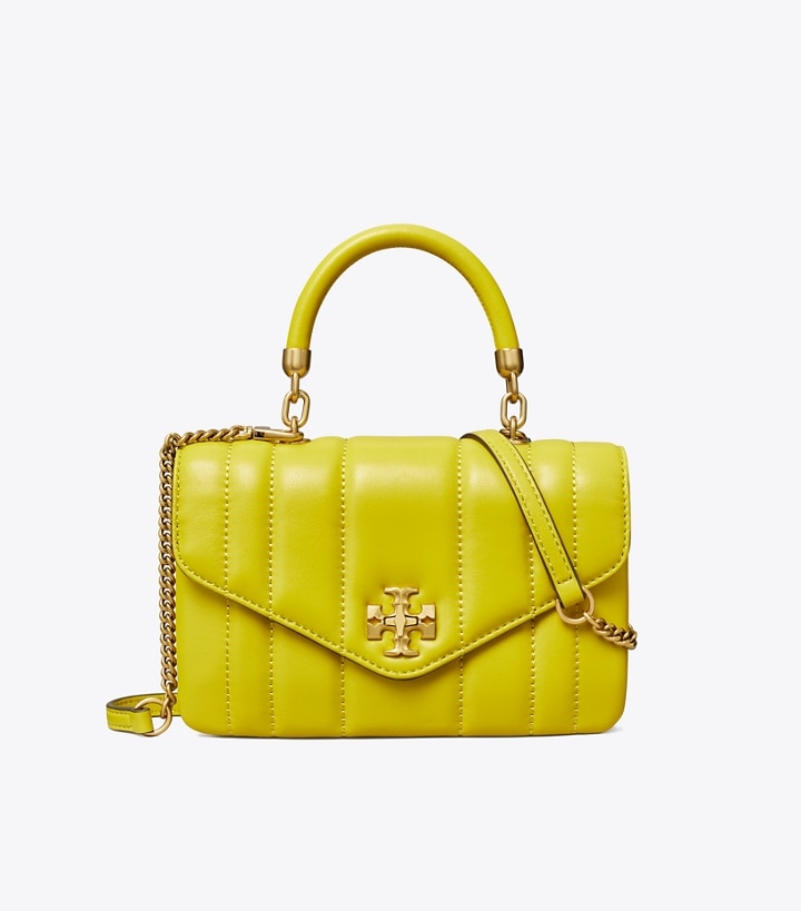 Island Chartreuse Tory Burch Mini Kira Top-handle Women's Crossbody Bags | GB0137NDW