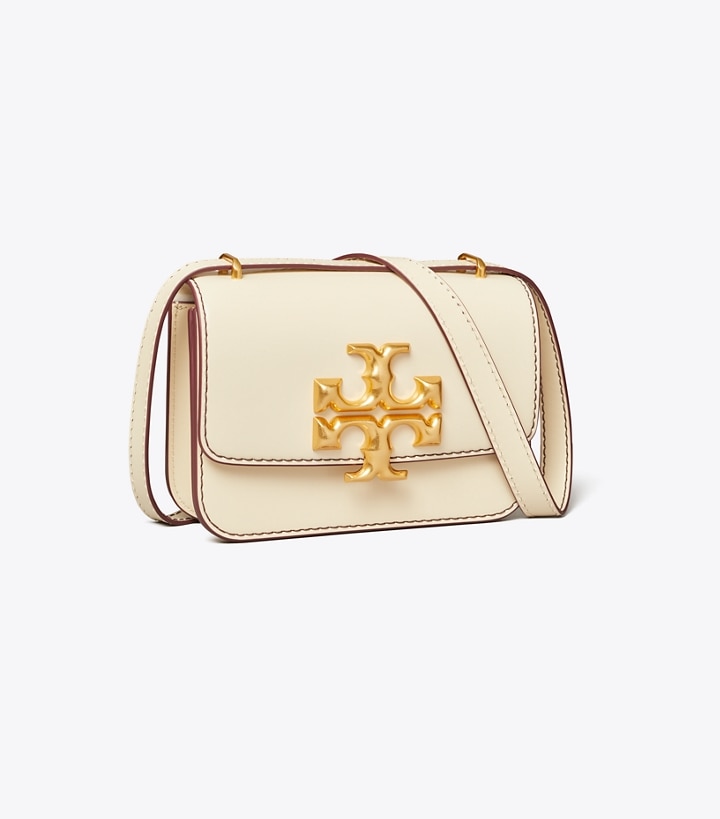 Light Cream Tory Burch Small Eleanor Women\'s Shoulder Bags | GB8975SKN