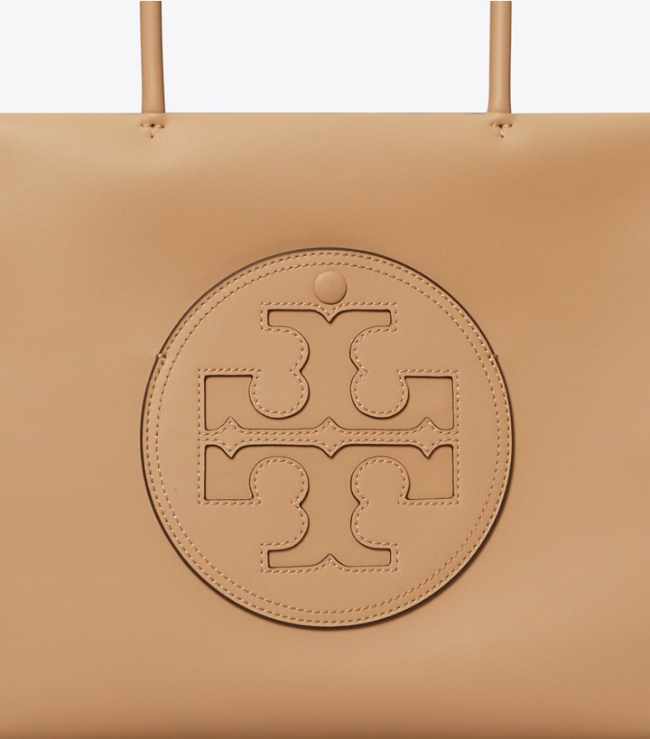 Light Sand Tory Burch Small Ella Bio Women's Tote Bags | GB8123JWT