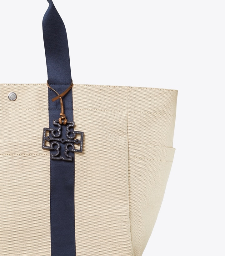 Natural Tory Burch Weekender Women's Tote Bags | GB6304SNU