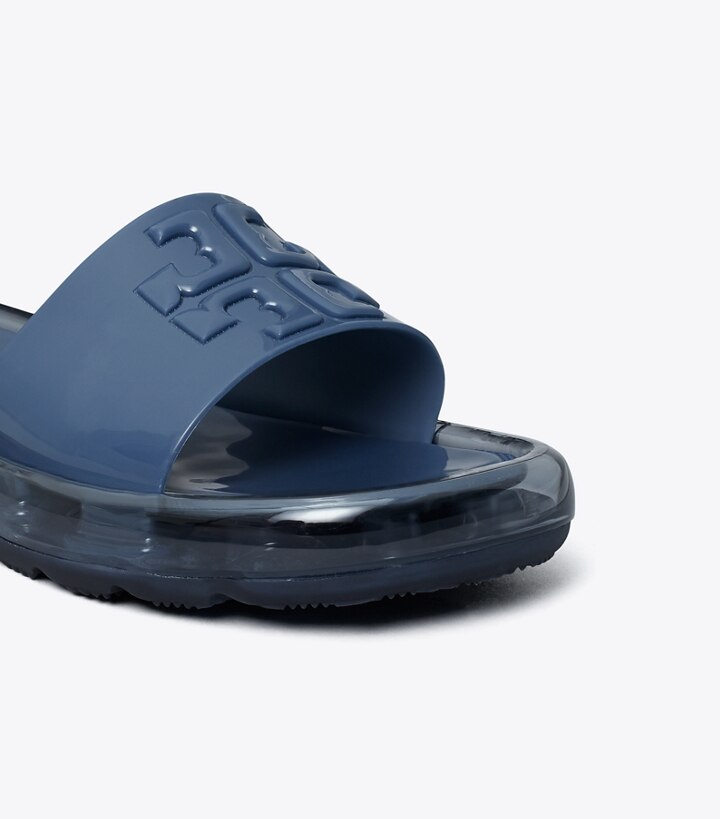 Navy Navy Tory Burch Bubble Jelly Women's Slide | GB8537RLK