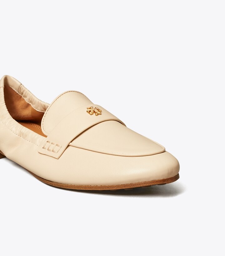 New Cream Tory Burch Ballet Women's Loafers | GB2091CVH