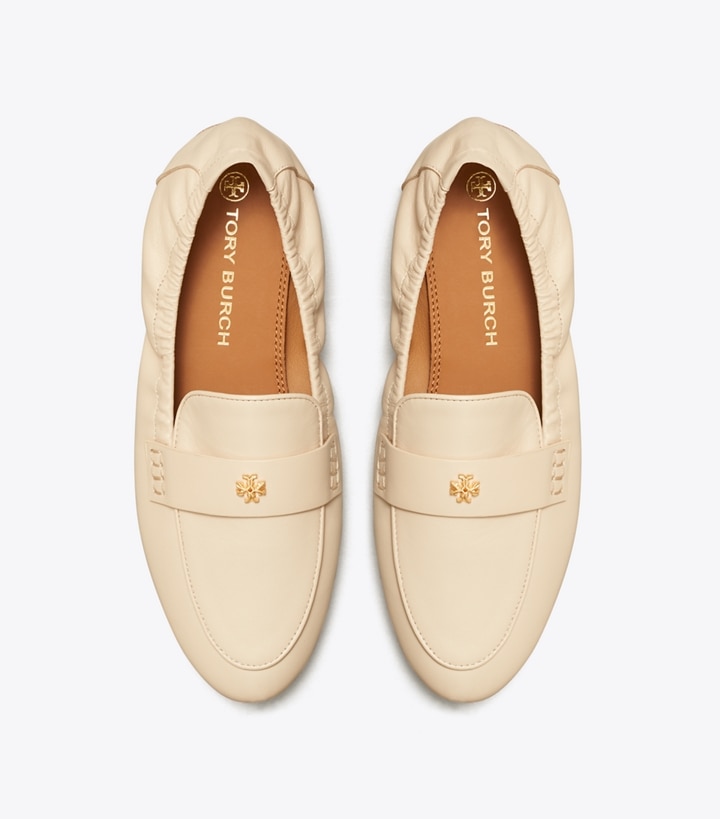 New Cream Tory Burch Ballet Women's Loafers | GB2091CVH