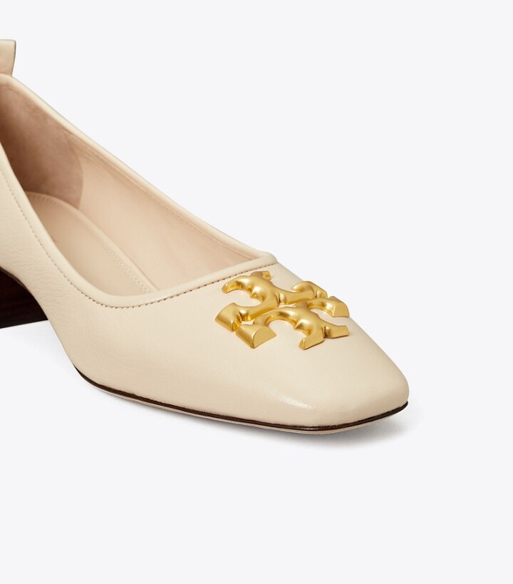 New Cream Tory Burch Eleanor Pump Women's Heels | GB3761CJS