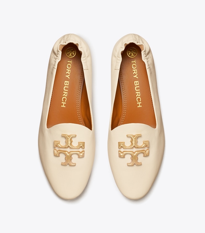 New Cream Tory Burch Eleanor Women's Loafers | GB4275JZV