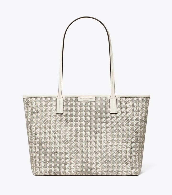 New Ivory Tory Burch Small Ever-ready Zip Women's Tote Bags | GB3098XOF