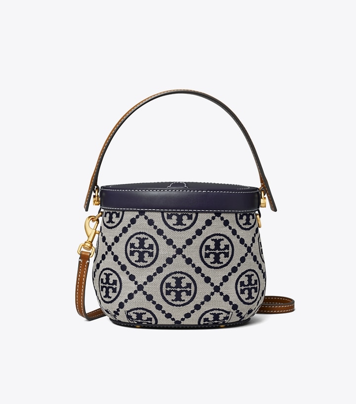 Tory Navy Tory Burch Mini T Monogram Canteen Women's Crossbody Bags | GB3926KVE