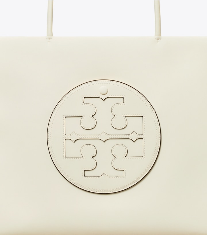 Warm White Tory Burch Ella Bio Women's Tote Bags | GB9724XFW