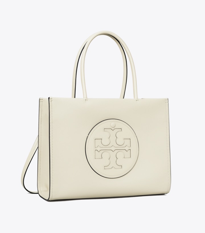 Warm White Tory Burch Small Ella Bio Women\'s Tote Bags | GB4129QPW