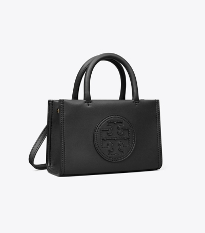 Black Tory Burch Mini Ella Bio Women's Tote Bags | GB9204PBU