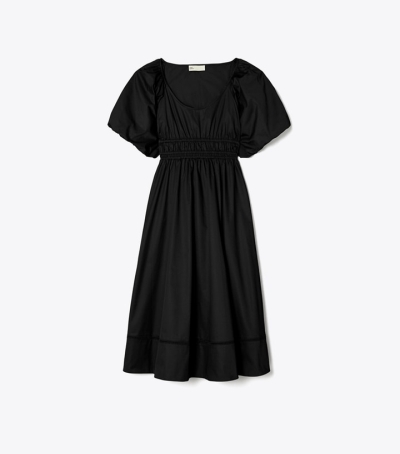 Black Tory Burch Scoop-neck Women's Dress | GB5964SCR