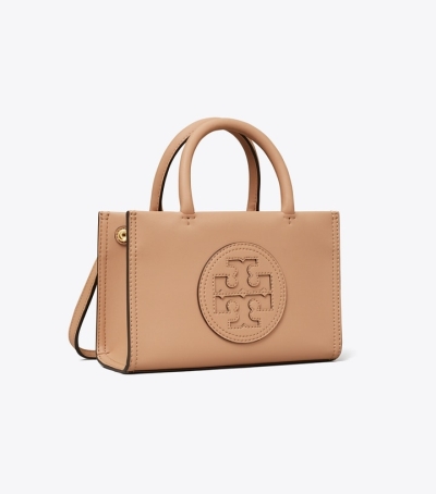 Light Sand Tory Burch Mini Ella Bio Women's Tote Bags | GB3521QAI