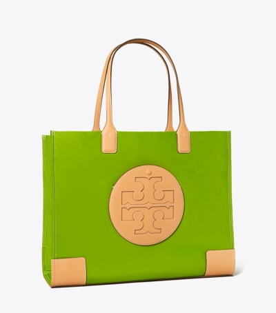 Wheatgrass Tory Burch Ella Women's Tote Bags | GB4203IFE