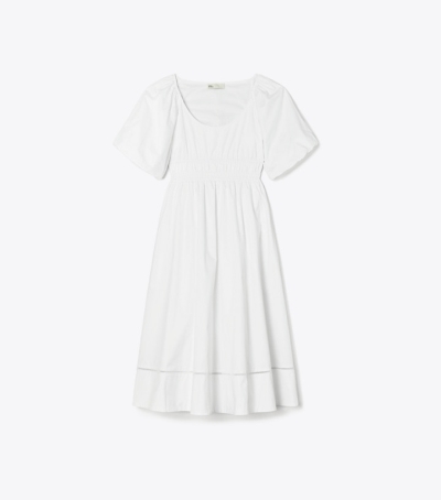 White Tory Burch Scoop-neck Women's Dress | GB1032LUX